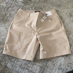 NWT! Express Bermuda Khaki Mod Rise Shorts